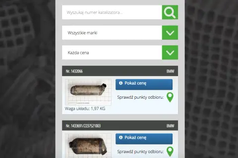 Ile za katalizator w skupie? Sprawdź, co wpływa na wartość