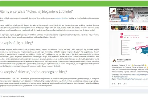 Bieganie w Lublinie: Od zera do maratonu Twój przewodnik