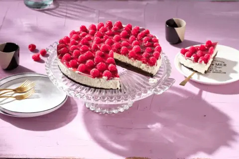 Himbeer-Mascarpone-Dessert: Einfaches Rezept & No-Bake-Torte