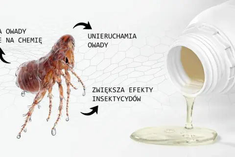 Jak pozbyć się pcheł u psa? Preparat zwalcza owady odporne na chemię, unieruchamia je i zwiększa efekty insektycydów.