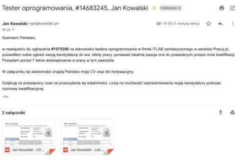 Co napisać wysyłając CV, aby wyróżnić się w rekrutacji?