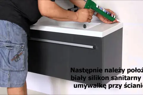 Jak skutecznie przykleić umywalkę do szafki, aby uniknąć problemów
