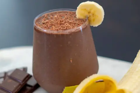 Batido de chocolate y plátano: El secreto de la cremosidad
