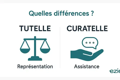 Comparaison tutelle et curatelle. La tutelle représente, la curatelle assiste. Quelles sont les conditions pour mettre une personne sous curatelle ?