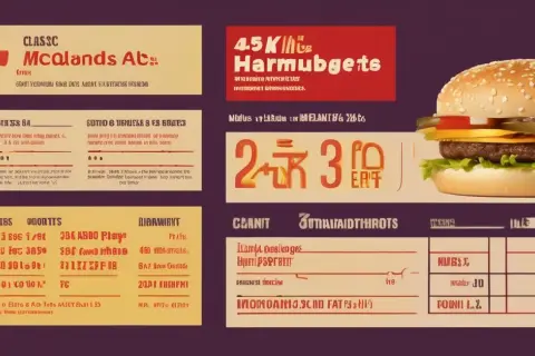 Ile waży burger? Porównanie różnych rodzajów i ich kaloryczność
