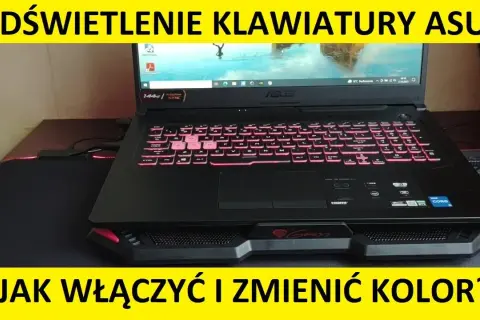 Jak włączyć podświetlenie klawiatury w laptopie Asus - proste kroki