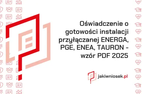 Jak wypełnić oświadczenie o gotowości do przyłączenia PGE bez błędów