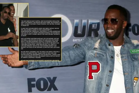 Sean Combs z dziećmi w żałobie po stracie matki. Rodzina prosi o szacunek i spokój.