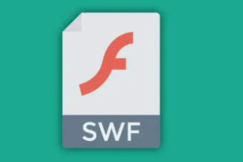 Icon for SWF files, a common format for Flash animations. Learn how to open SWF files on iPad.
