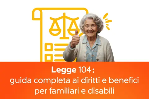 Anziana sorridente con pollice in su, simbolo di giustizia e documento. Guida ai diritti per familiari e disabili, anche per chi soffre di disturbo ossessivo compulsivo invalidità.