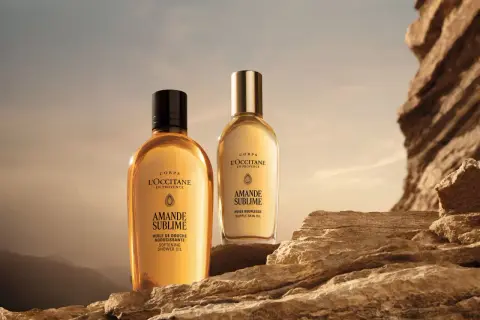 Aceites L'Occitane en Provence: el aceite de ducha y el aceite para la piel de almendra sublime para una piel suave y nutrida.