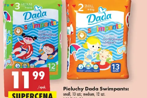 Pieluszki do pływania Biedronka: Dada Aqua Fun czy warto kupić?
