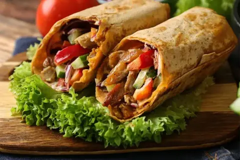 Kebab w tortilli: Ile kalorii i jak go odchudzić?