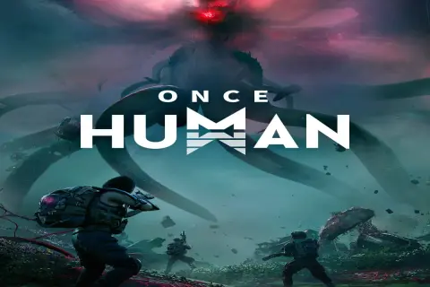 Once Human PS5: Soldaten kämpfen gegen ein riesiges Tentakelmonster.