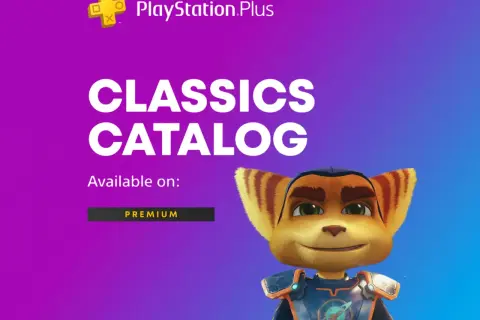 Klasyczny katalog PlayStation Plus, z Ratchetem, dostępny na PS5. Czy gry z PS3 działają na PS5? Tak, w ramach tej usługi!