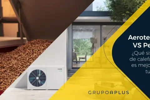 Comparativa de aerotermia y pellets para tu hogar. Descubre qué sistema de calefacción es mejor para ti.