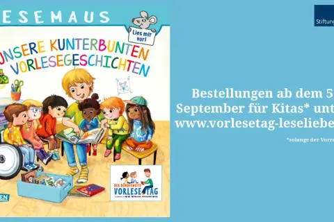 Bunte Vielfalt: Alle Kinder lernen lesen, denn Vorlesen verbindet. Die Stiftung Lesen fördert Lesefreude für alle.