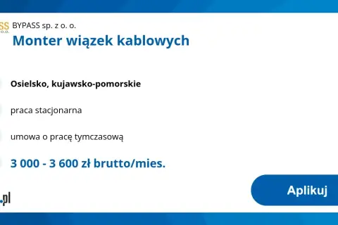 Monter wiązek elektrycznych - odpowiedzialność, zarobki i wymagania