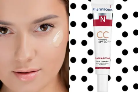 Krem CC Pharmaceris CAPILAR-TONE SPF 30 to sekret pięknej cery. Zapewnia krycie i ochronę, idealny dla skóry naczynkowej.