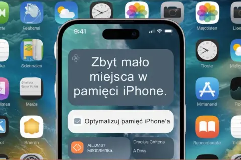 Powiadomienie na iPhonie: "Zbyt mało miejsca w pamięci iPhone. Optymalizuj pamięć iPhone'a". Jak zwiększyć pamięć w iPhone?