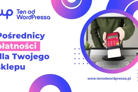 Pośrednicy płatności dla Twojego sklepu WooCommerce. Ręka trzyma terminal płatniczy.