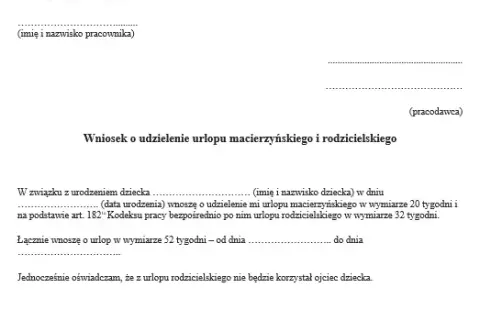 Czy trzeba składać wniosek o urlop macierzyński? Oto co musisz wiedzieć