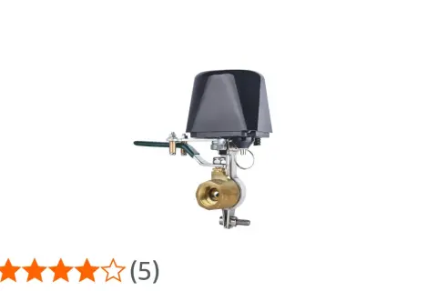 Robinet motorisé pour une coupure d'eau automatique en cas de fuite.