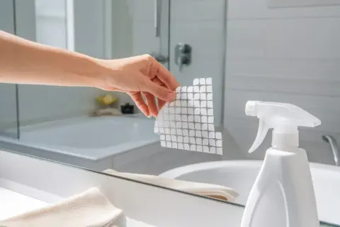 Jak usunąć naklejkę z lustra? Proste metody, które zadziałają!