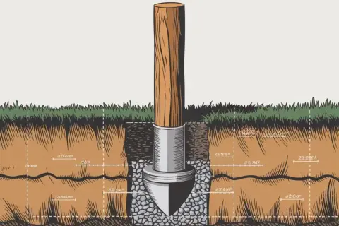 Jak głęboki fundament pod ogrodzenie, aby uniknąć kosztownych napraw