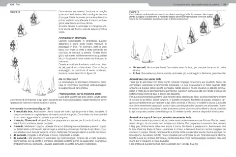 Vele triangolari in manovra: ammainata in strambata e con vento forte.