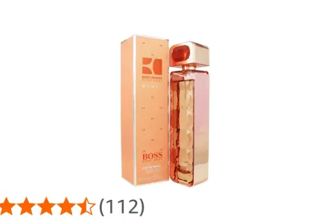 Perfumy Hugo Boss Orange Woman 75ml w pomarańczowym opakowaniu, idealne na letnie dni.