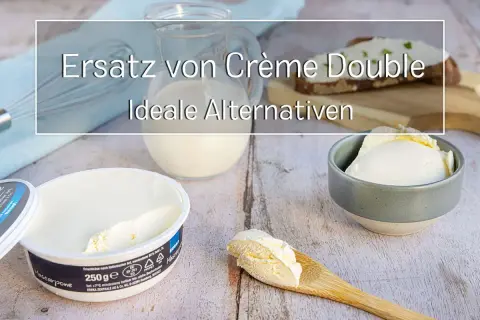Mascarpone als Ersatz für Crème Double. Cremige Alternativen für süße und herzhafte Gerichte.