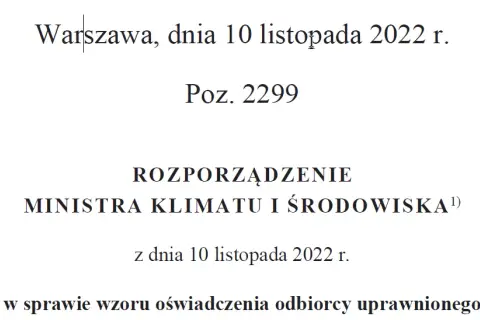 Prosty sposób na wypełnienie oświadczenia odbiorcy końcowego energii elektrycznej