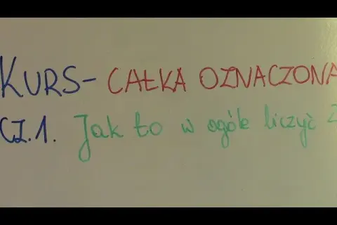 Jak obliczyć całkę oznaczoną - Przykłady: Skuteczne metody obliczeń