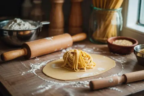 Domowy makaron: prosty przepis, idealne ciasto i kluski al dente