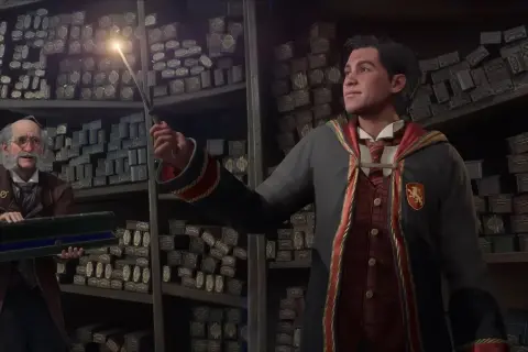 Wybór różdżki w Hogwarcie. Ta scena z Hogwarts Legacy Recenzja pokazuje początek magicznej przygody.