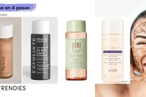 Rutina de exfoliación para una piel bonita: Byoode, Paula's Choice, Pixi y Biologique Recherche.