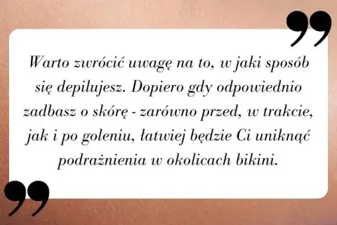 Dlaczego po goleniu miejsc intymnych swędzi i jak temu zapobiec