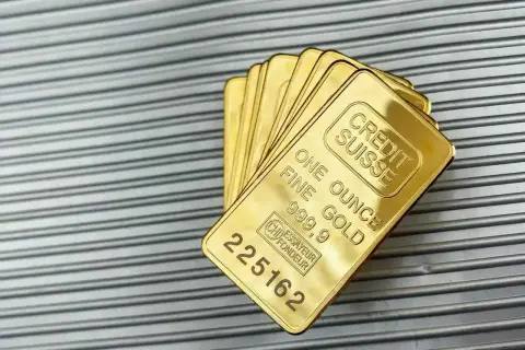 Złote sztabki Credit Suisse, każda po jednej uncji. Czy to już oz?