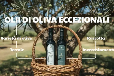 Oli d'oliva eccezionali: varietà, terroir, raccolta e invecchiamento. Il significato dell'olio IGP è qualità garantita.