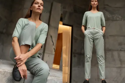 Elegancka stylizacja dla dojrzałych kobiet. **Blog modowy 60 latki** inspiruje do tworzenia ponadczasowych zestawów.