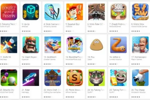 Jak pobrać darmowe gry na tableta Android bez ryzyka i kosztów