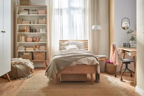 Łóżko młodzieżowe 90×200 – komfort snu i funkcjonalność na lata