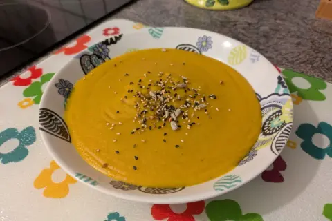 Ma soupe potimarron au blender chauffant : rapide & inratable !