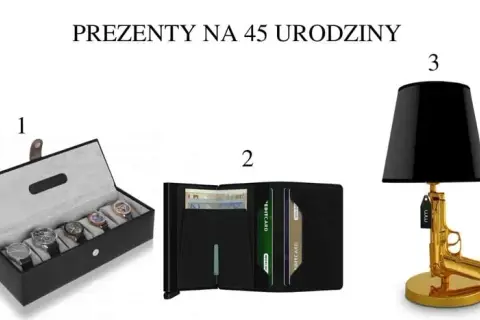 Najlepsze pomysły na prezent na 45 urodziny dla męża, które go zachwycą