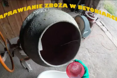 Jak zaprawić zboże w betoniarce - uniknij najczęstszych błędów