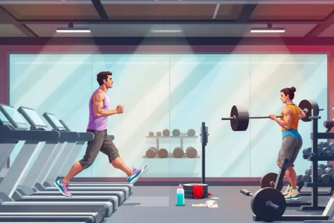 Cardio czy siłowy: Co najpierw? Optymalna kolejność pod Twój cel