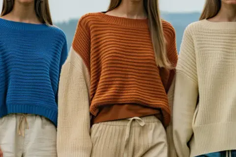 Jak nosić krótki sweter, aby wyglądać stylowo i modnie?