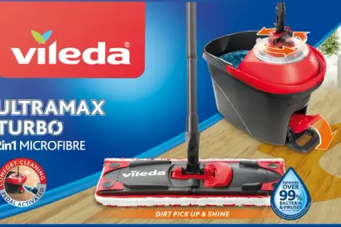 Vileda: Turbo, Ultramat, Steam? Wybierz idealny mop do Twoich podłóg
