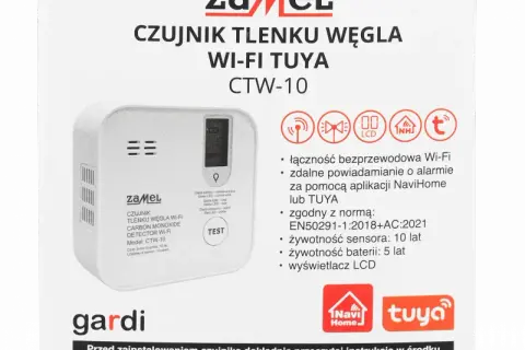 Jak wymienić baterie w czujniku czadu EURA - uniknij zagrożeń